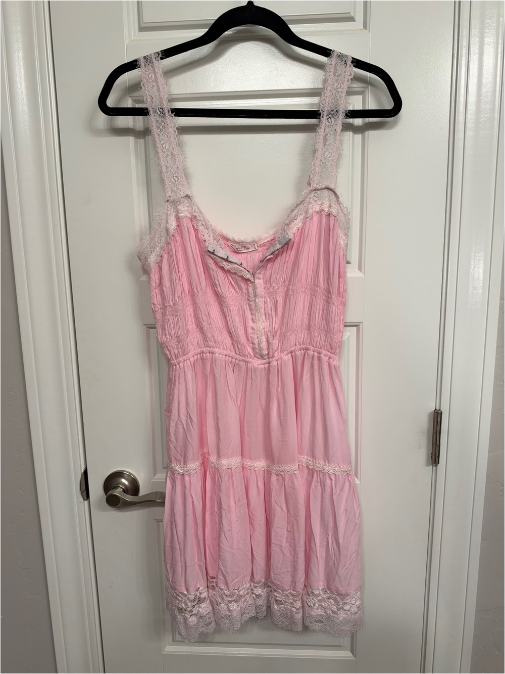 Free People So in Love Mini Slip Dress
